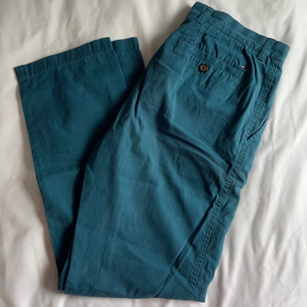 Tommy Hilfiger Men’s Teal Chino Pants